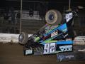 Action-Photos-Jamie-Miller-26-goes-for-a-ride-after-hitting-a-tractor-tire-in-the-305-Sprint-Feature-2